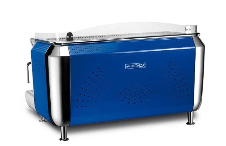 BFC Monza 3 grupowy tył boczny niebieski chromowany klasyczny design