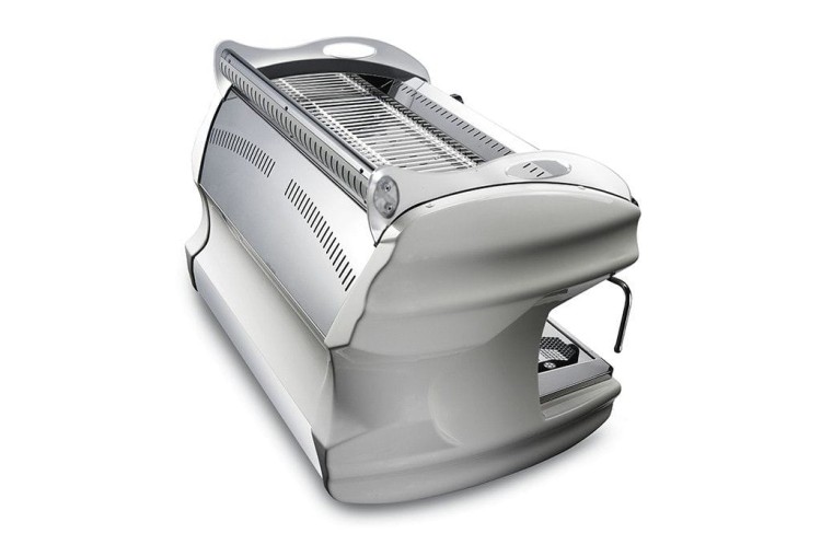 BFC Lira S tył boczny  biały design obła forma nowoczesna kawiarnia