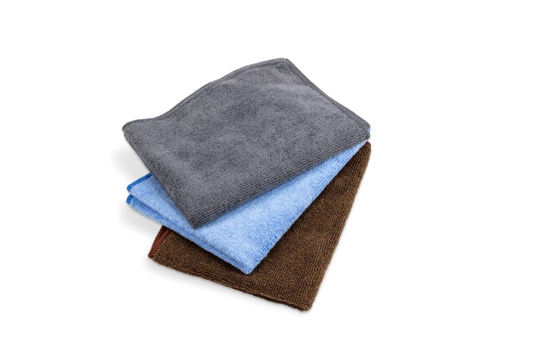 Zestaw 3 ściereczek z mikrofibry EDO Barista 40x30 cm do czyszczenia ekspresów HoReCa