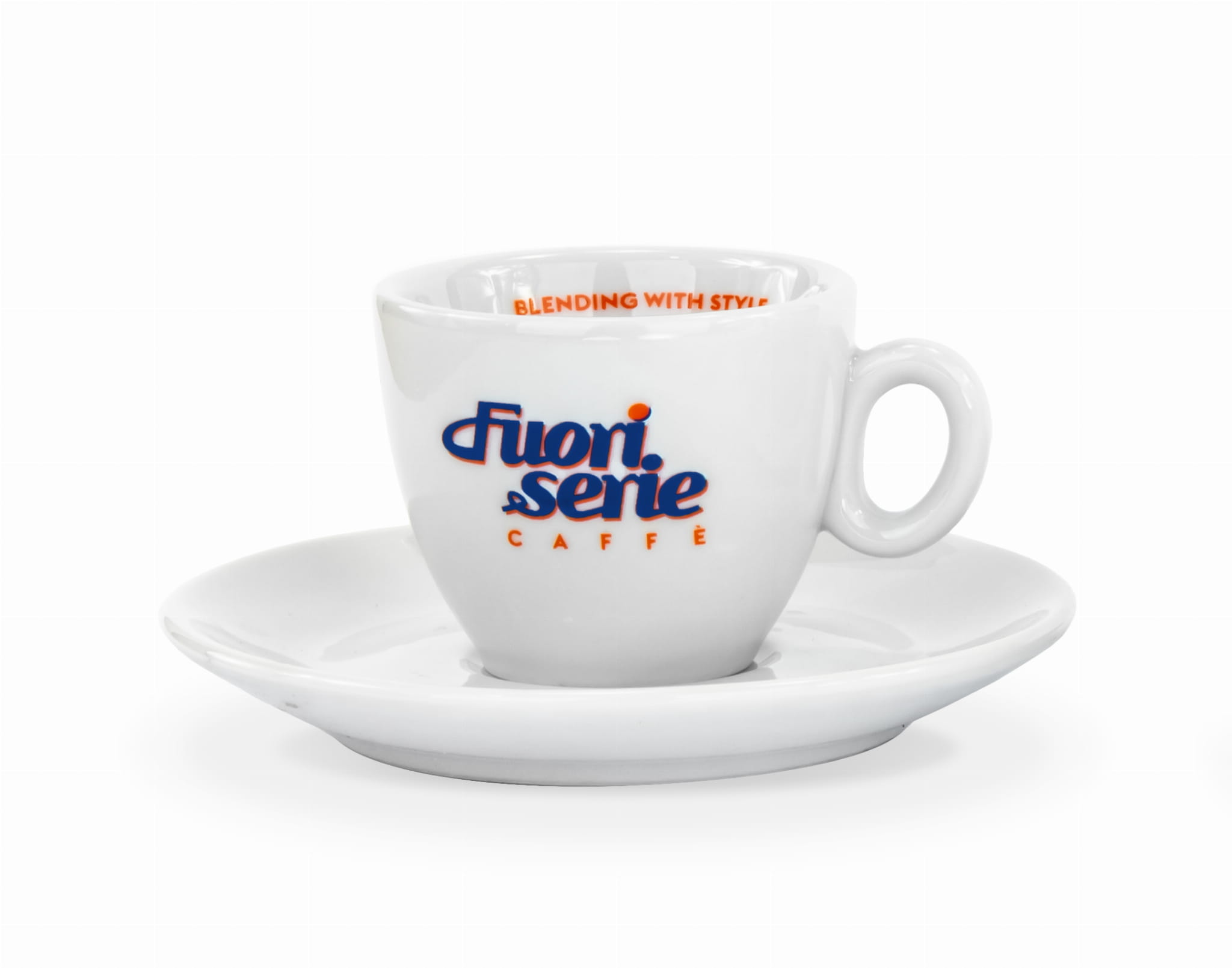 Filiżanka Fuoriserie Caffe 70 ml do espresso biała porcelana profesjonalna